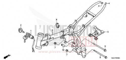FRAME BODY CRF50FC de 2012
